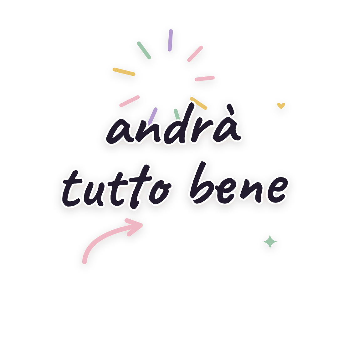 Sticker: andrà tutto bene