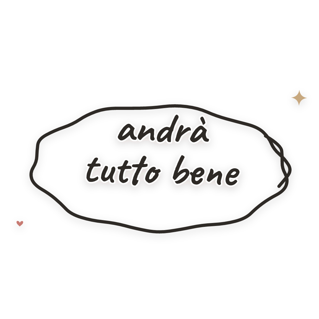 Sticker: andrà tutto bene