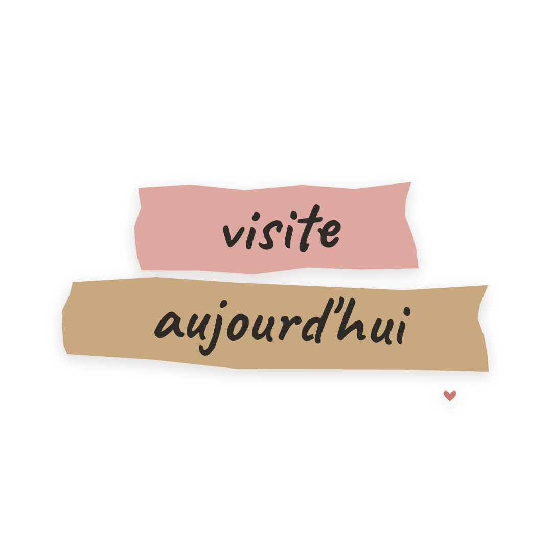 Sticker: visite aujourd'hui